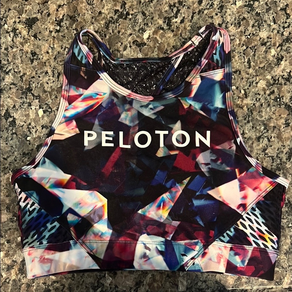 Peloton Women’s Jewels in Space High Neck Sports Bra